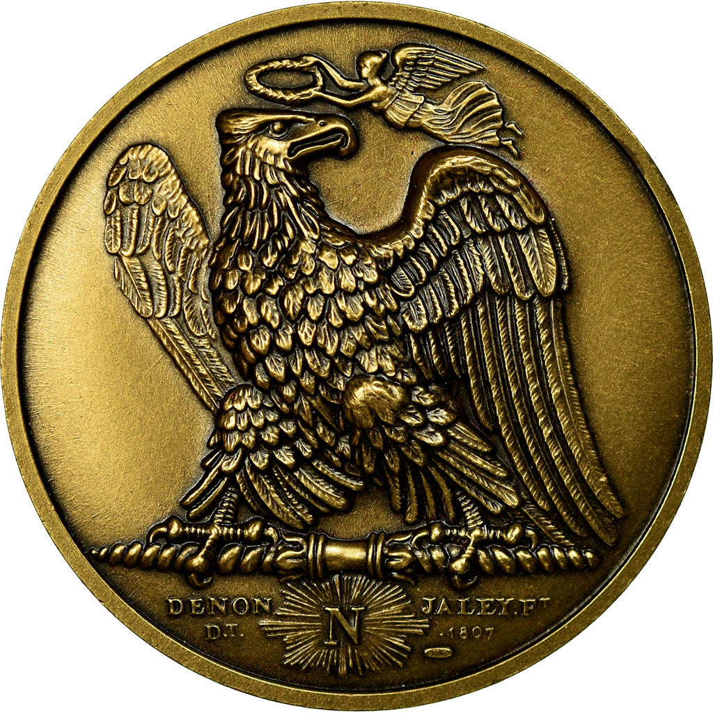 France, Medal, Napoléon Ier, Bataille d'Austerlitz (1805), Jaley, Restrike