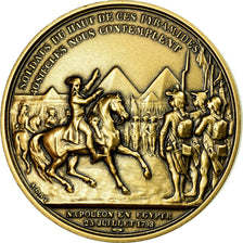France, Medal, Napoléon Bonaparte, Bataille des Pyramides(1798), Bovy