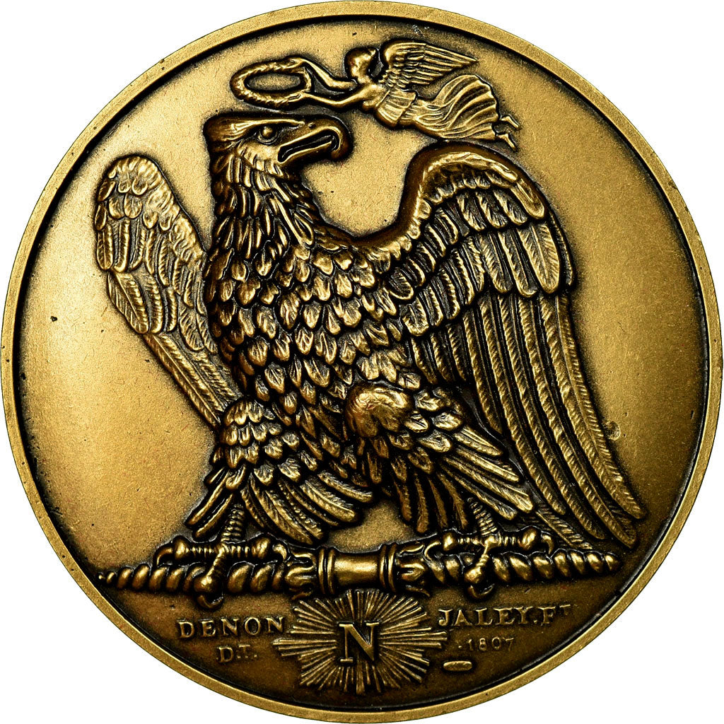 France, Medal, Napoléon Bonaparte, Bataille des Pyramides(1798), Bovy