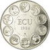 France, Médaille, Ecu Euro, EUROPA, 1984, Rodier, FDC, Copper-nickel