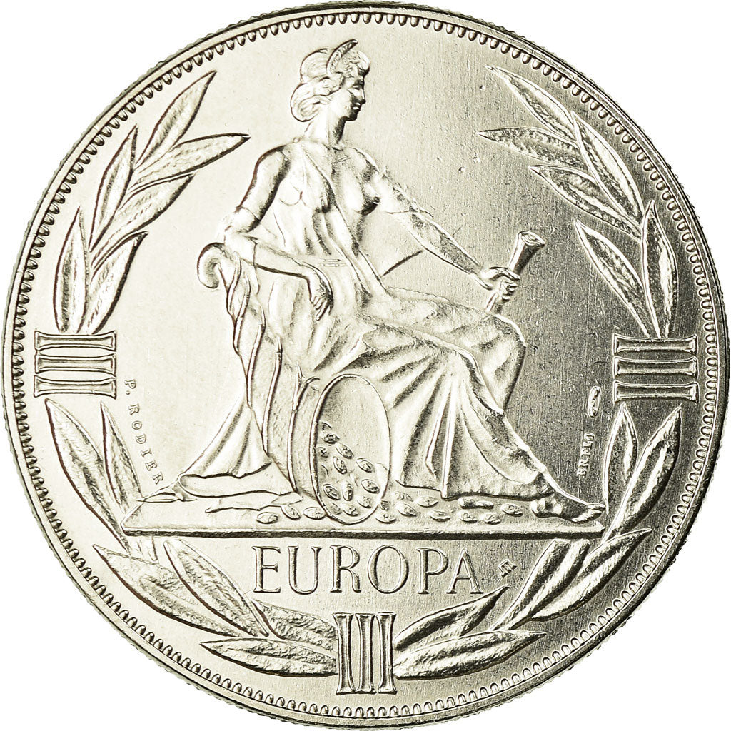 France, Médaille, Ecu Euro, EUROPA, 1984, Rodier, FDC, Copper-nickel