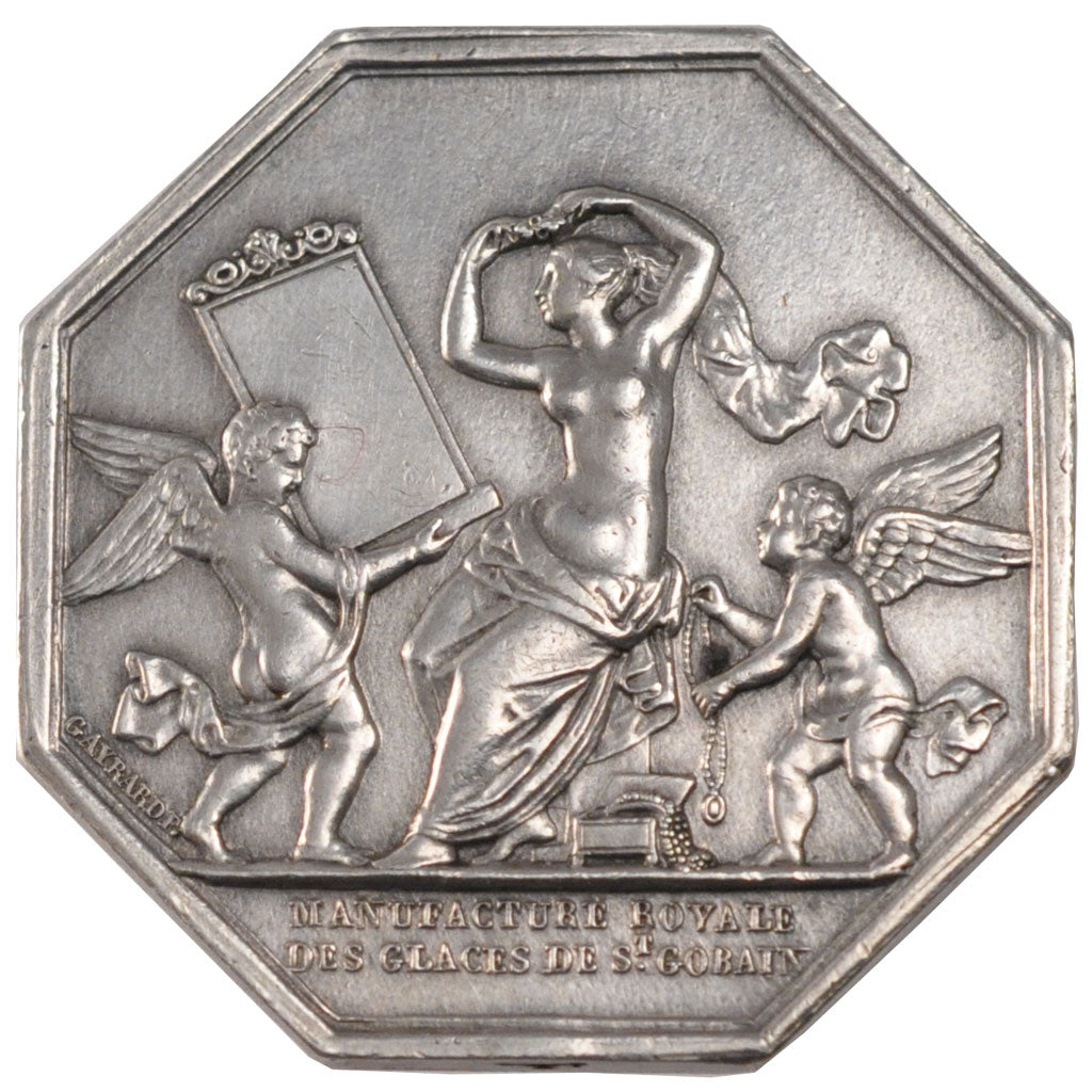 France, Industry, Token, 1830, AU(50-53), Silver, 19.50
