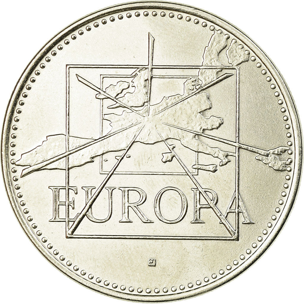 France, Medal, Ecu Euro, EUROPA, 1996, Jimenez, MS(65-70), Copper-nickel