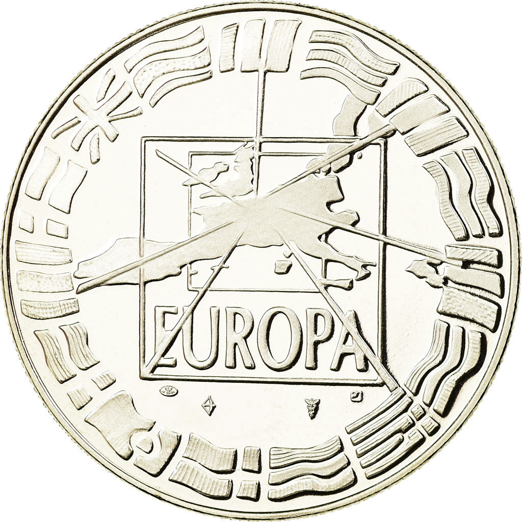 France, Médaille, Ecu Euro, EUROPA, 1998, Jimenez, FDC, Copper-nickel