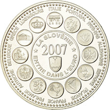 França, Medal, L'Europe des XXVII, La Slovénie entre dans l'Euro, 2007