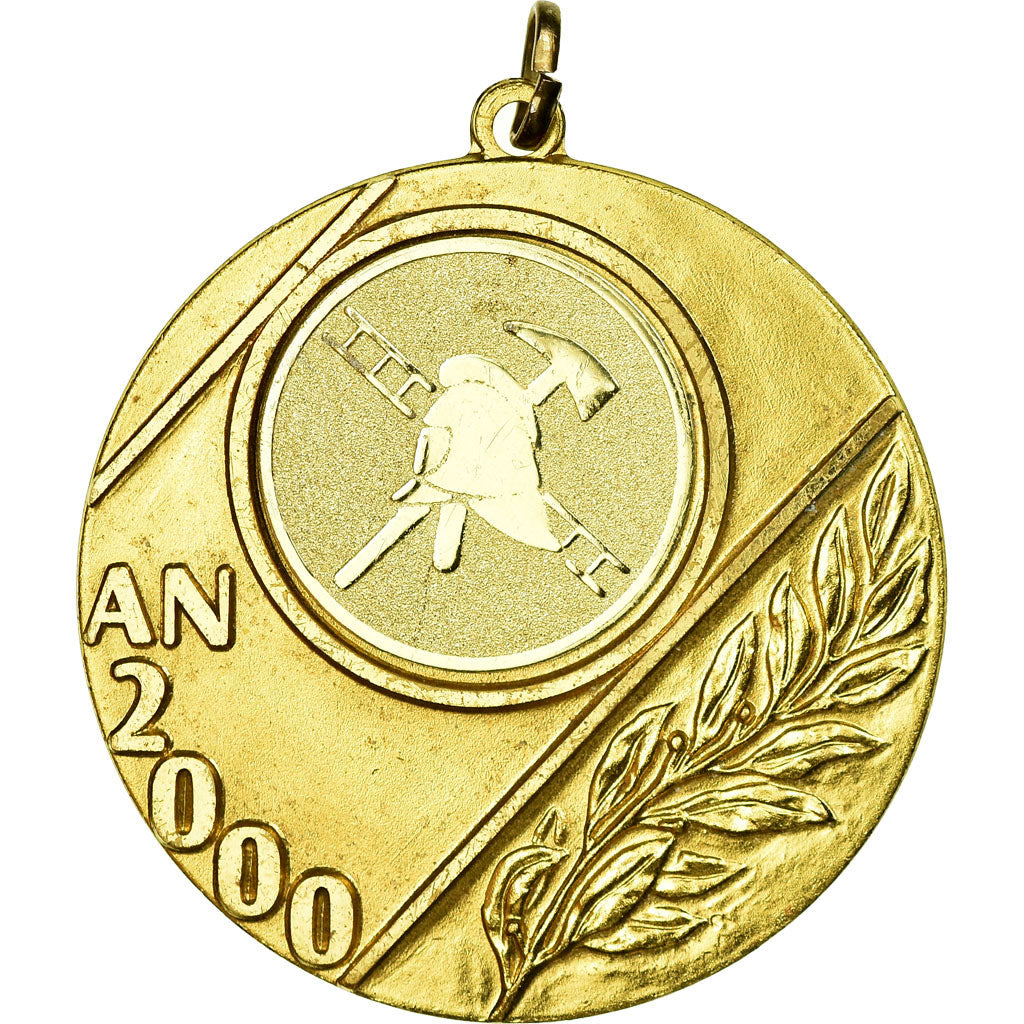 Francia, medalla, Pompiers, 40ème Anniversaire Nord Seine-Saint-Denis, 2000