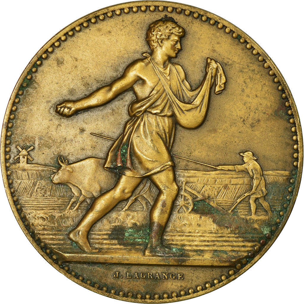 France, Medal, Agriculture, Mr Cherfils, Conseiller Général, Lagrange