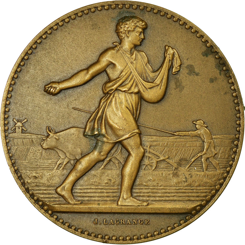 Francja, Medal, Société d'Horticulture de l'Arrondissement d'Yvetot, Seine