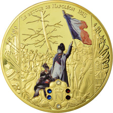 Francia, medalla, Le Retour de Napoléon, 1815, 2015, FDC, Copper Gilt