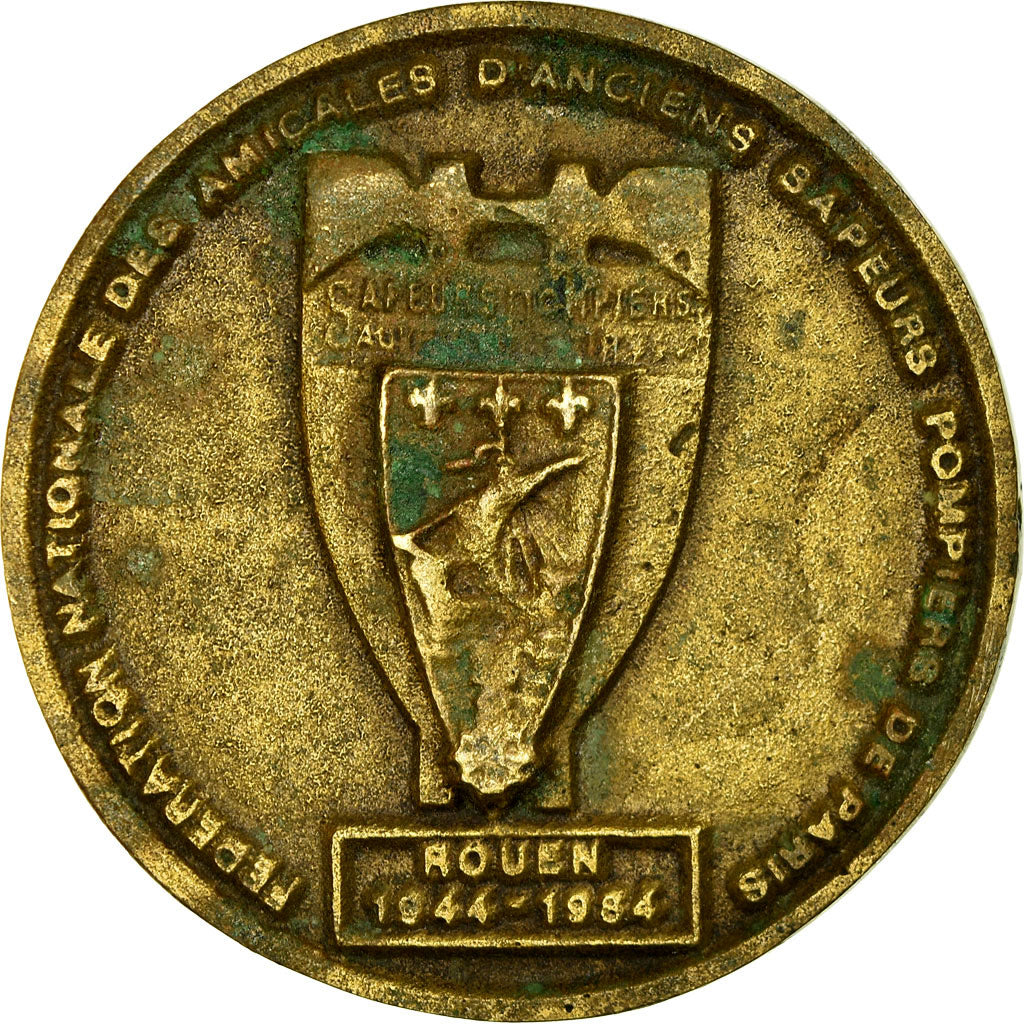 France, Medal, Fédération des Amicales d'Anciens Sapeurs Pompiers de Paris