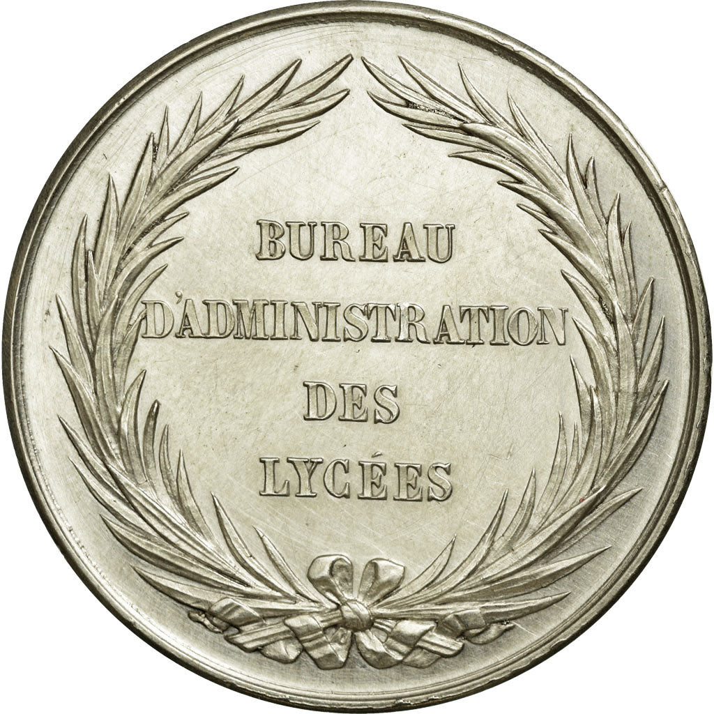 France, Token, Instruction and Education, AU(55-58), Silver
