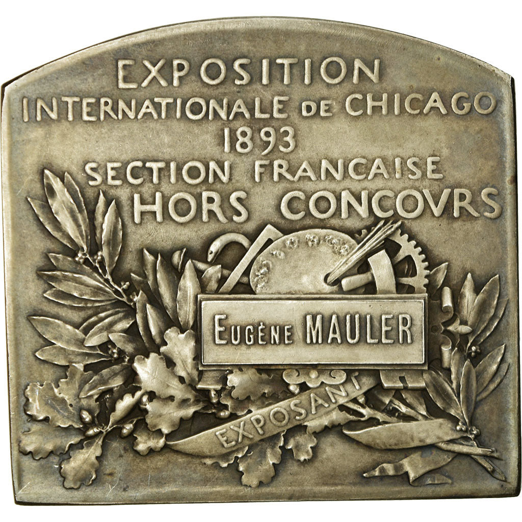 United States of America, Medaille, Exposition Internationale de chicago, 1893