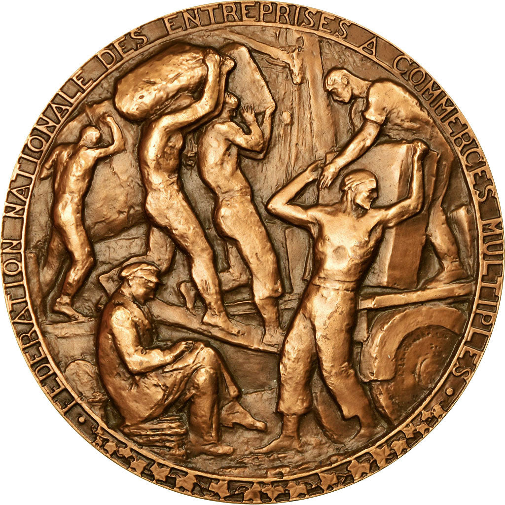 France, Medal, Fédération Nationale des Entreprises à Commerces Multiples