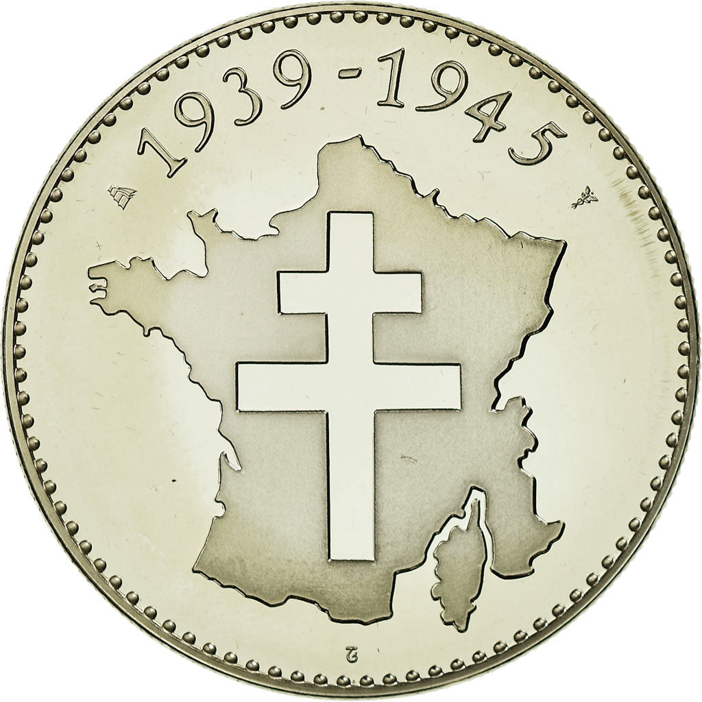 France, Medal, Seconde Guerre Mondiale, Victoire du 8 Mai 1945, MS(64), Copper