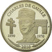 France, Medal, Vème République, Charles De Gaulle, MS(64), Copper Plated