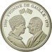 France, Medal, Vème République, Yvonne De Gaulle, MS(64), Copper Plated Silver