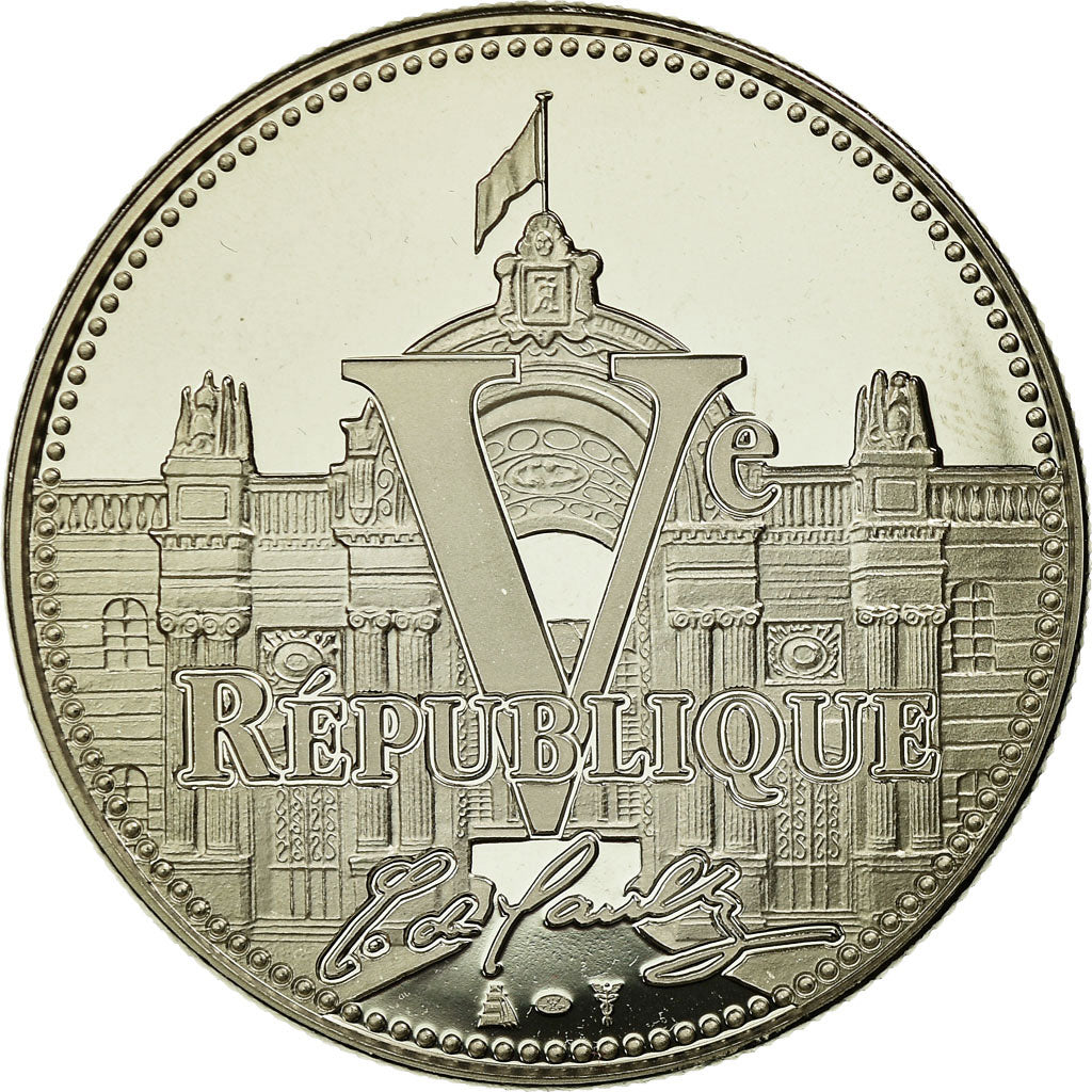 França, Medal, Vème République, Première Guerre Mondiale, MS(64), Prata