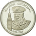 France, Médaille, Vème République, Winston Churchill, SPL+, Cuivre plaqué
