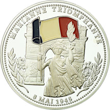 France, Medal, Seconde Guerre Mondiale, Marianne Triomphante, MS(65-70), Silver