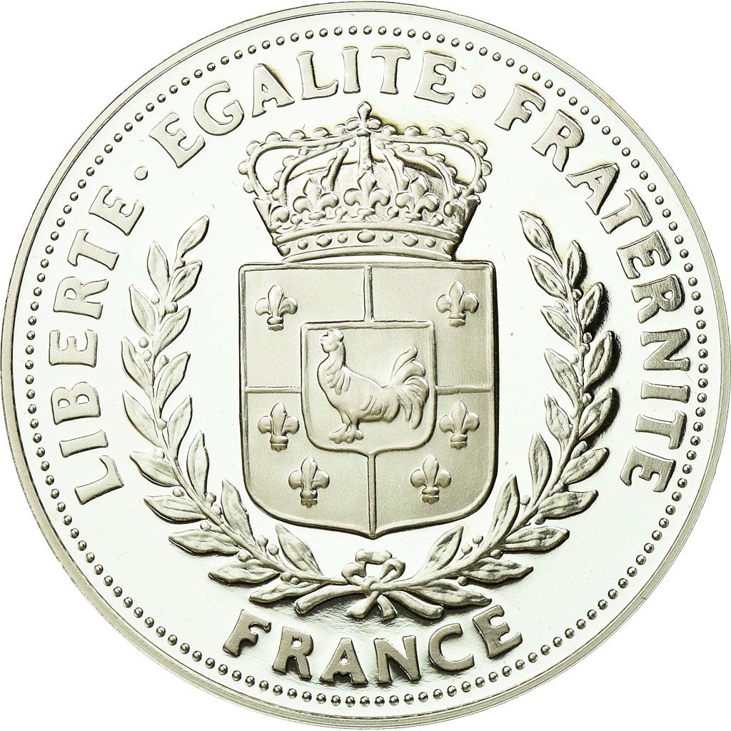 France, Medal, Seconde Guerre Mondiale, Marianne Triomphante, MS(65-70), Silver