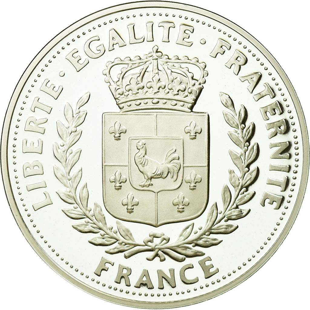 France, Medal, 65ème Anniversaire de la Libération, MS(65-70), Silver