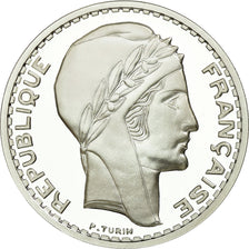 France, Medal, Reproduction de la 20 Francs TURIN 1939, MS(65-70), Silver