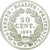 França, Medal, Reproduction de la 50 Centimes Cérès 1889, MS(65-70), Prata