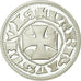 Francia, medalla, Reproduction du Denier Parisis, Philippe Auguste, FDC, Plata