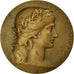 France, Medal, Marianne, Seine et Oise, Dupuis.D, MS(63), Bronze