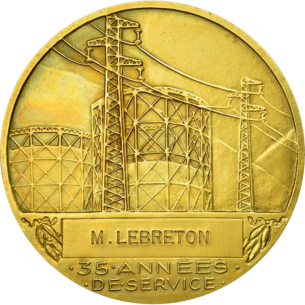 Francia, medaglia, Électricité de France et gaz de France, Dropsy, SPL, Bronzo