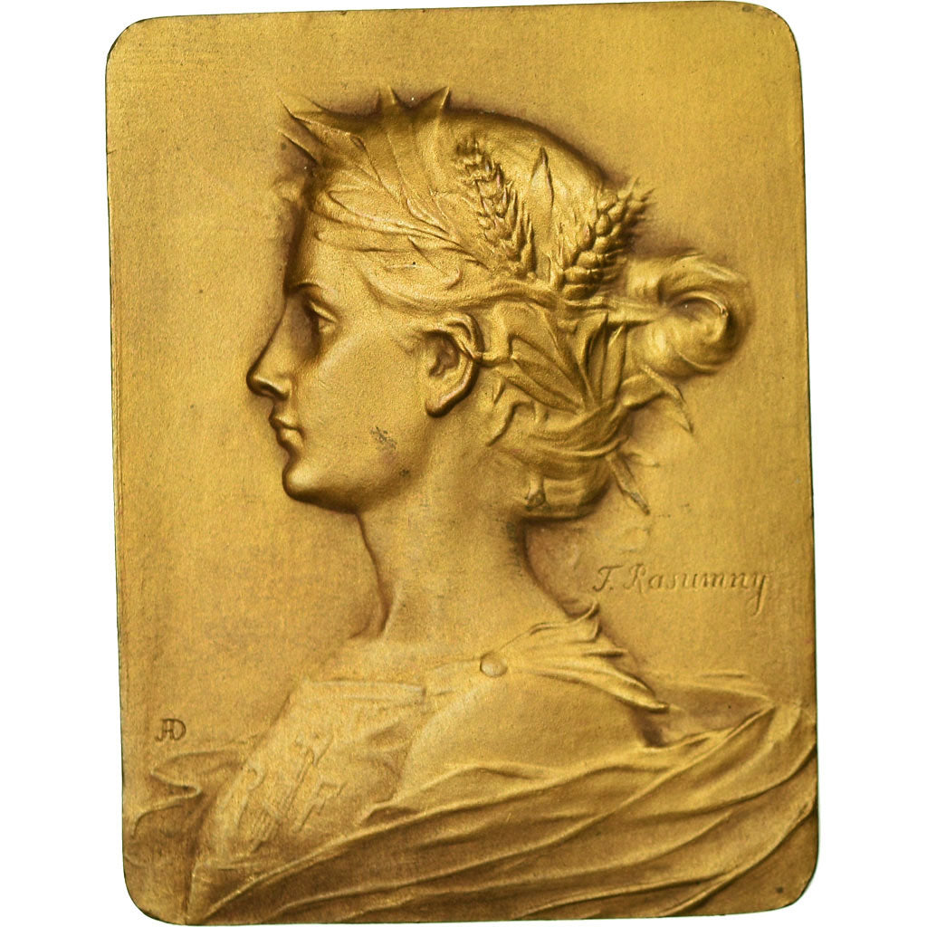 Francja, Medal, Ecole Ménagère Agricole de la Seine-Inférieur, Rasumny