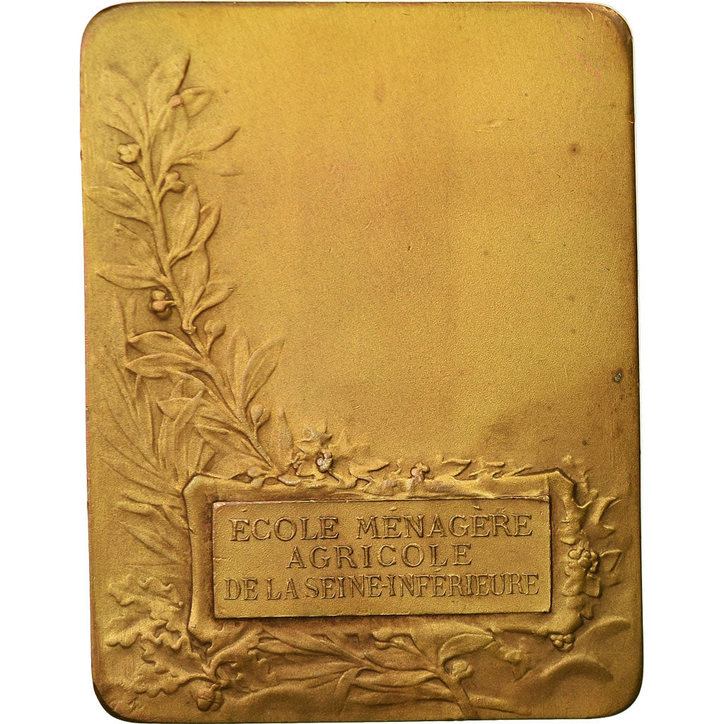 Francja, Medal, Ecole Ménagère Agricole de la Seine-Inférieur, Rasumny