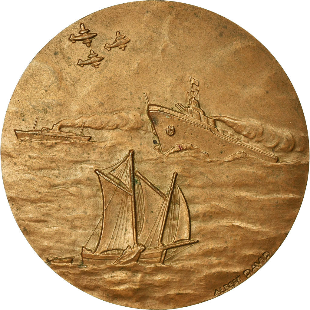 Frankreich, Medaille, Fédération des Associations des Marins Anciens