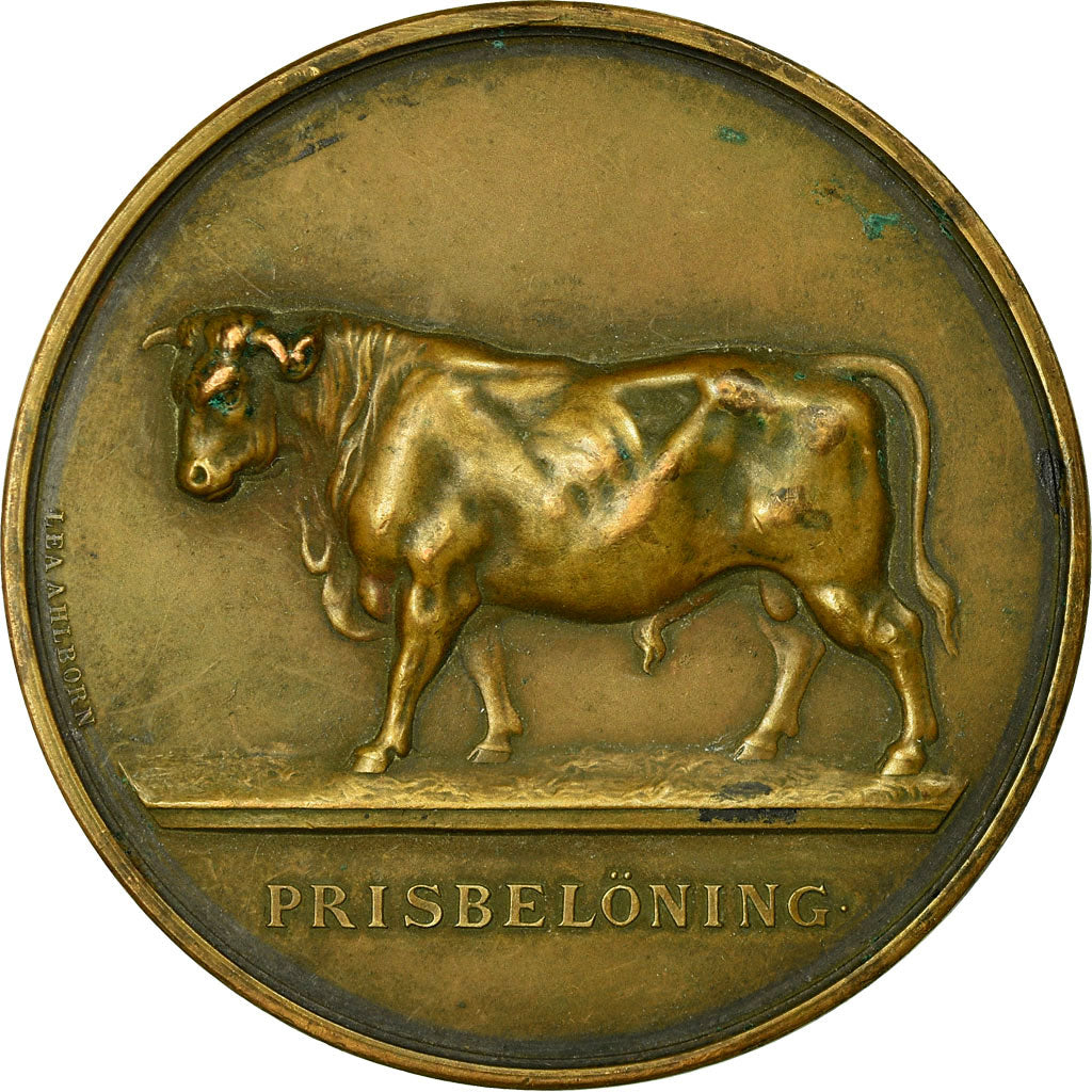 Suède, Médaille, Agriculture, Prisbelöning, Ahlborn, TTB, Bronze