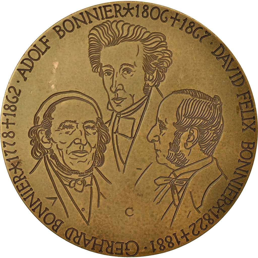 Sweden, Medal, Albert Bonniers Förlag, 1937, Gösta Carell, MS(63), Bronze
