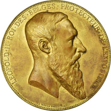 Belgium, Medal, Léopold II, Exposition Universelle d'Anvers, 1885, Wiener