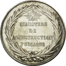 France, Token, Instruction and Education, AU(50-53), Silver