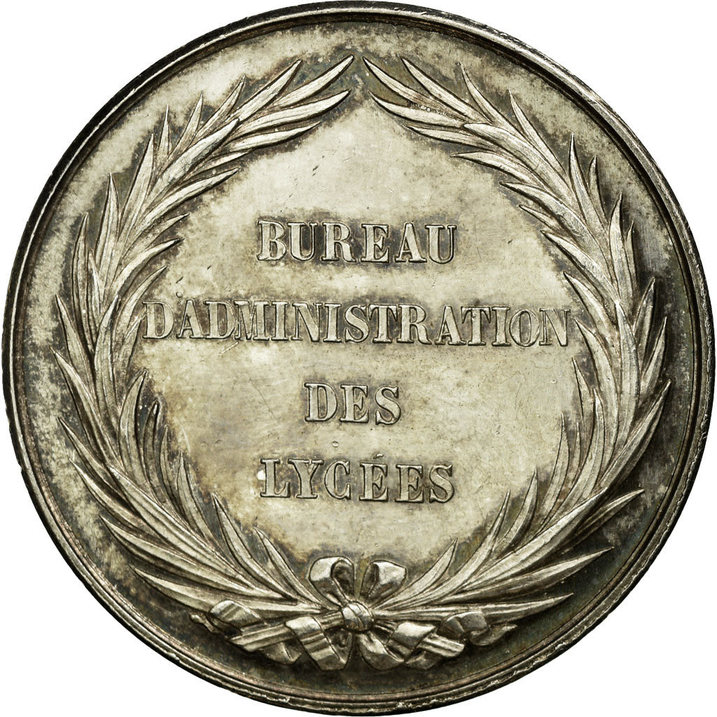 France, Token, Instruction and Education, AU(50-53), Silver