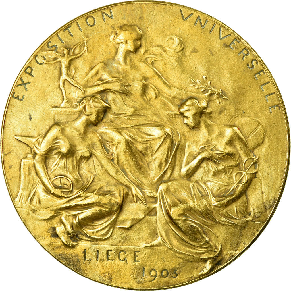 Belgien, Medaille, Exposition Universelle de Liège, 1905, Dubois Paul, SS+