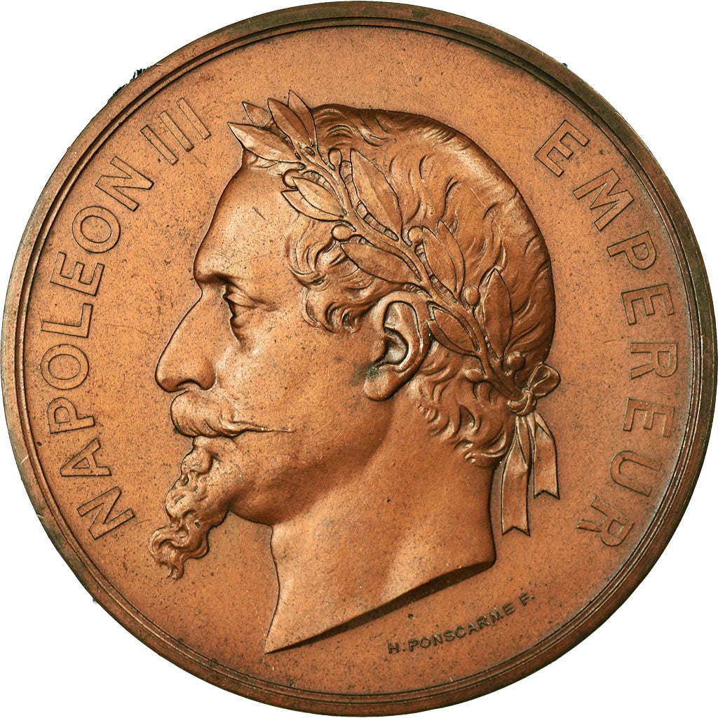 France, Médaille, Exposition universelle de Paris, 1867, Ponscarme, TTB+