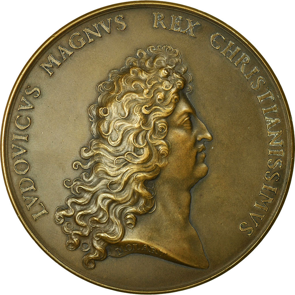 Francia, medaglia, Louis XIV, Prise de la Franche-Comté, History, Molart