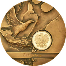 Poland, Medal, World Philatelic Exhibition, Poznan, 1993, MS(63), Bronze