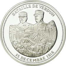 France, Medal, Bataille de Verdun, MS(65-70), Silver