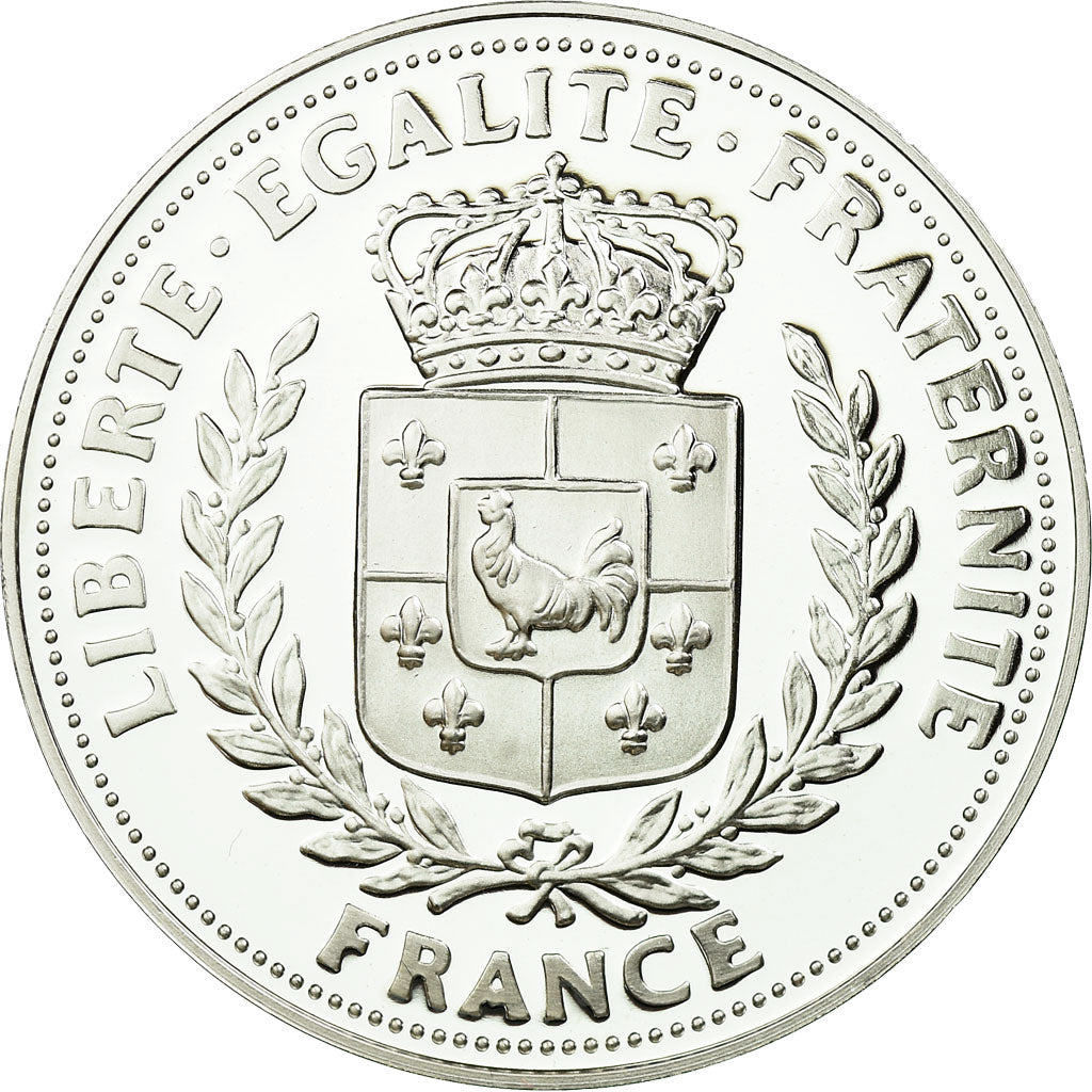 France, Medal, Bataille de Verdun, MS(65-70), Silver