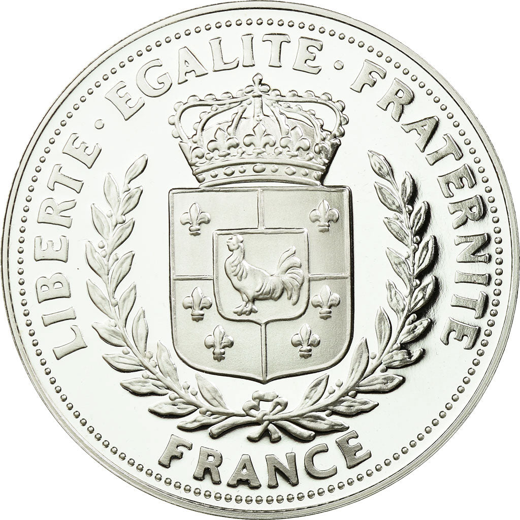 France, Medal, Victor Hugo, MS(65-70), Silver