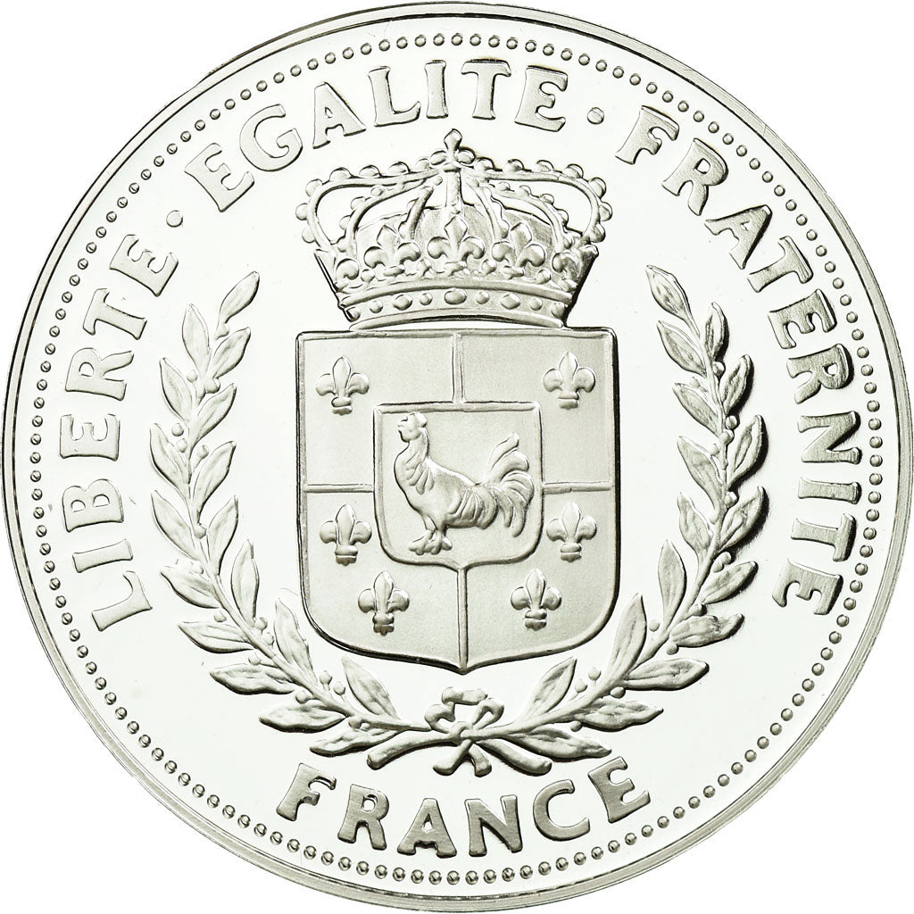 Francia, medaglia, Voltaire, FDC, Argento