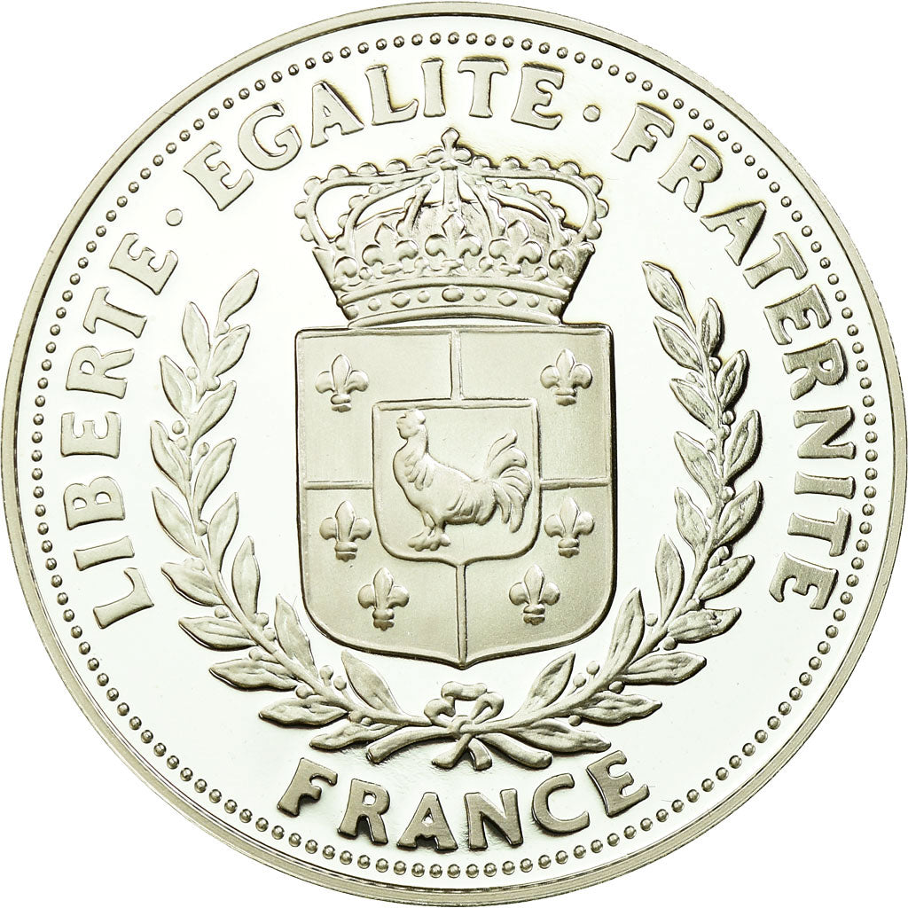 France, Medal, Seconde Guerre Mondiale, Marianne Triomphante, MS(65-70), Silver