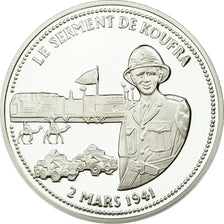 France, Medal, Seconde Guerre Mondiale, Le Serment de Koufra, MS(65-70), Silver