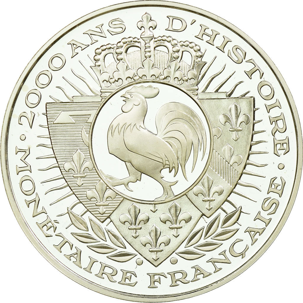 Francia, medaglia, Histoire Monétaire, Grandeur et Prestige, De Gaulle, FDC