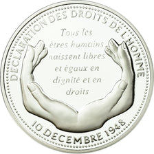 France, Medal, Déclaration des Droits de l'Homme, MS(65-70), Silver